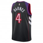 Maillot NBA Toronto Raptors Scottie Barnes Nike 2024-25 Classic Edition Violet Swingman - Homme